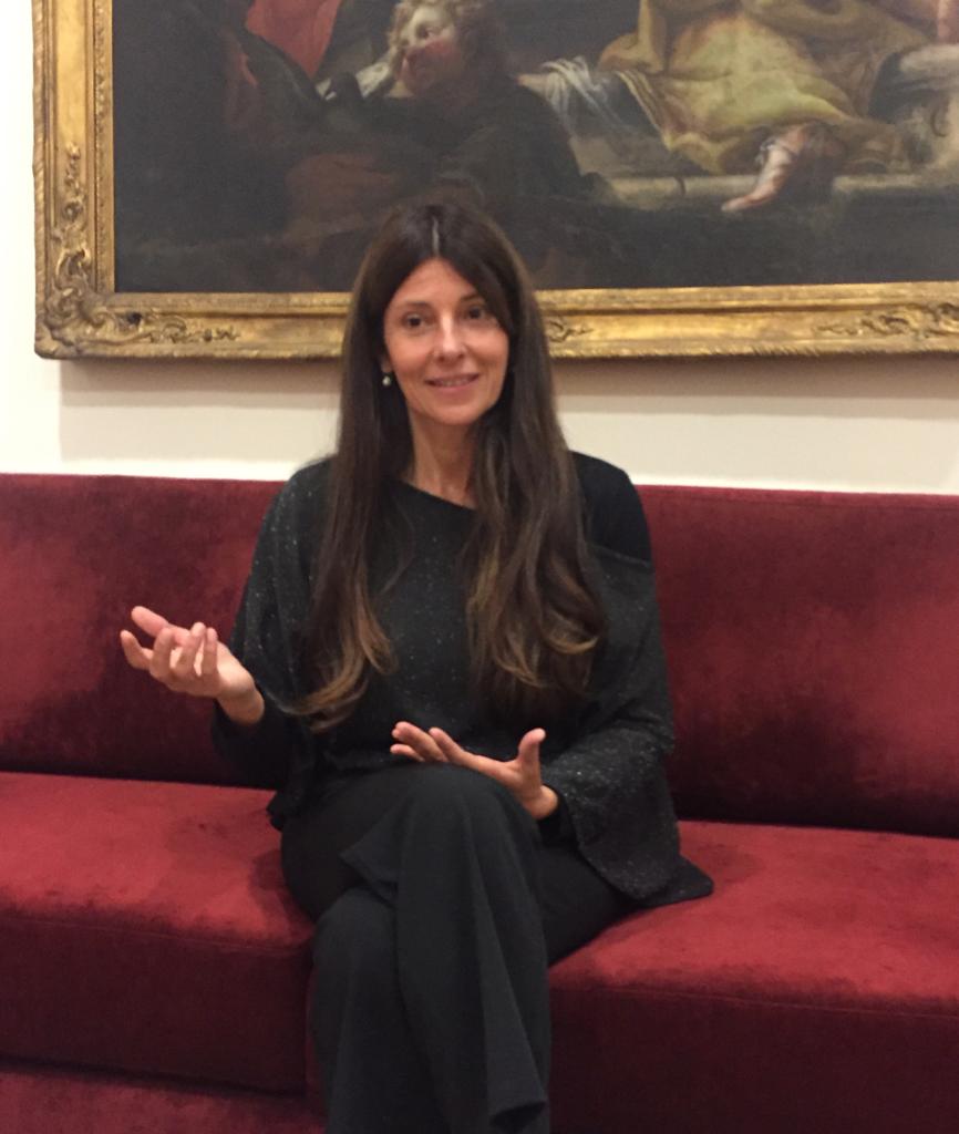 Giuliana Mettini, professeure de chant au Collectif des Femmes