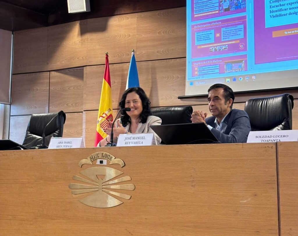 Présentation lors des journées de formation EWM-Platform à Ferrol