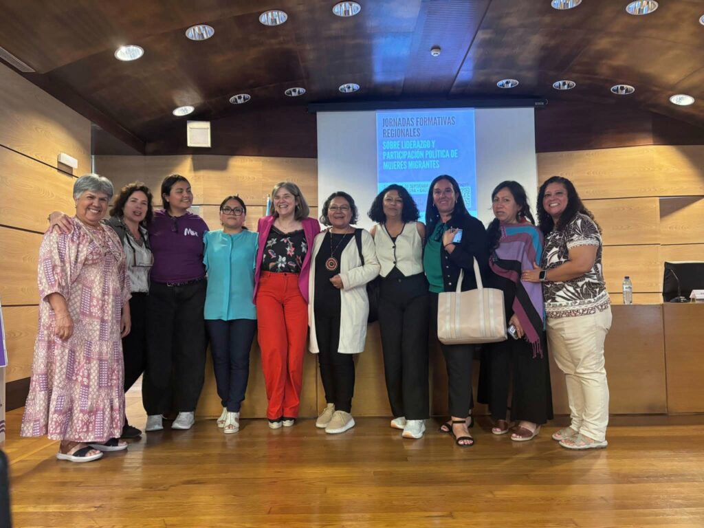 Participantes à la formation EWM-Platform sur la participation politique des femmes migrantes à Ferrol